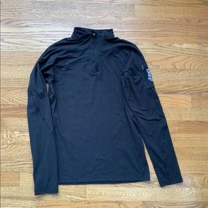 Asics women black long sleeve top